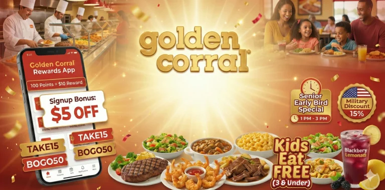 Golden Corral discount and Coupon