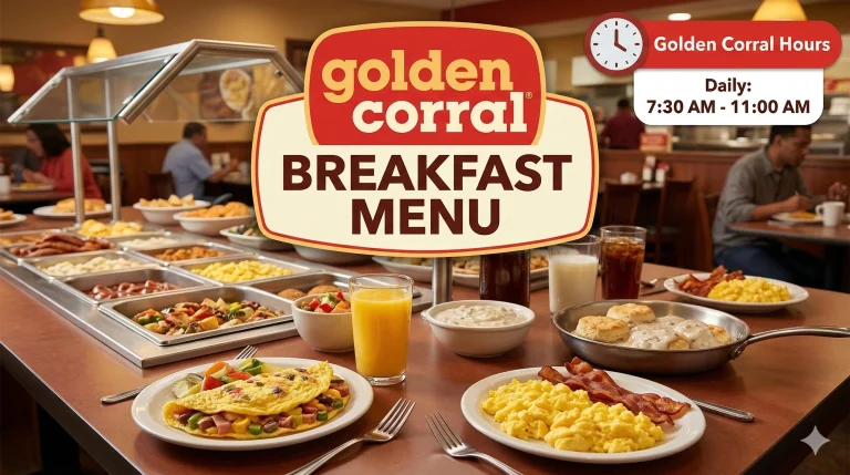 Golden Corral Breakfast Prices menu and hours 2026