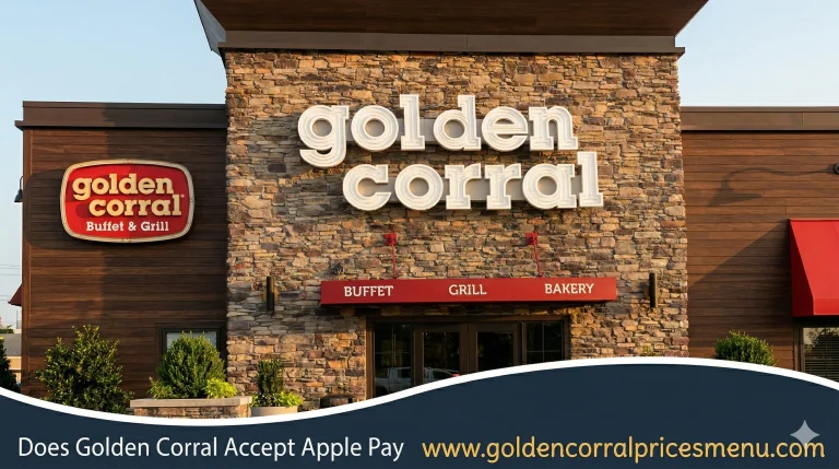 Does Golden Corral accept Apple pay in 2026